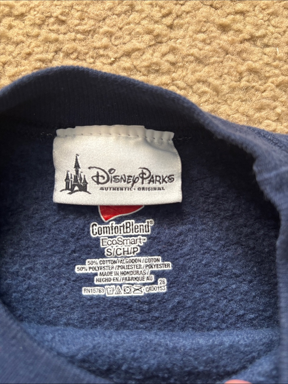 Disney Parks Navy Norway Epcot World Showcase Crewneck Size S - Picture 3 of 7